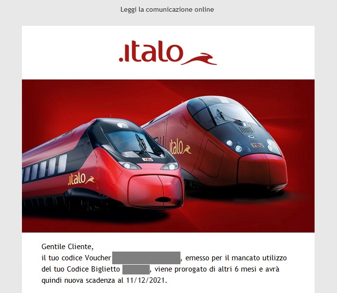 ITALO(イタロ)から返金手続きの案内メールが届いた話【バウチャーの換金方法】